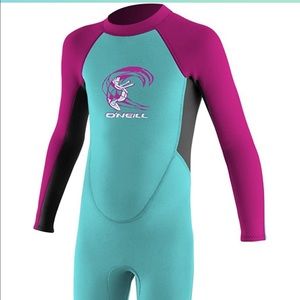 O'Neill Toddler Reactor-2 2mm Back Zip Full Wetsuit